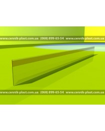 Ценникодержатель полочный DBR 500*40 мм.